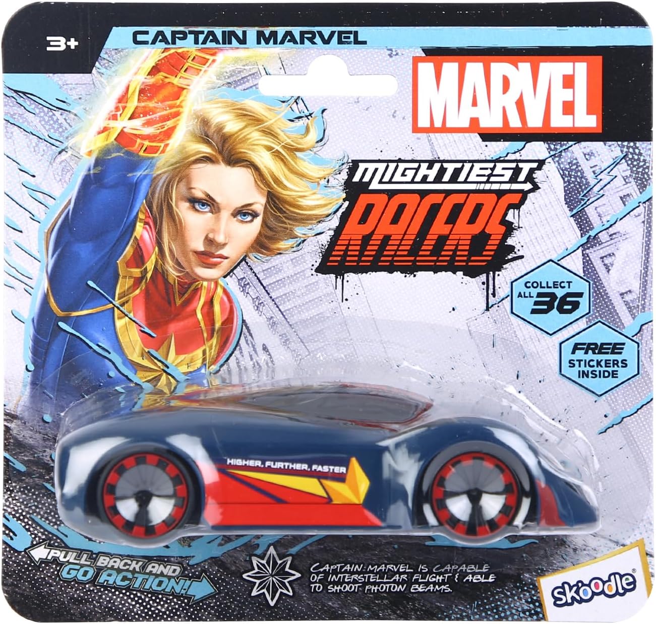 Mondo Marvel Mm Racer Capt Marvel - Marah Kids