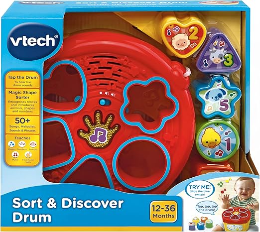 Vtech Sort and Discover Drum - Marah Kids