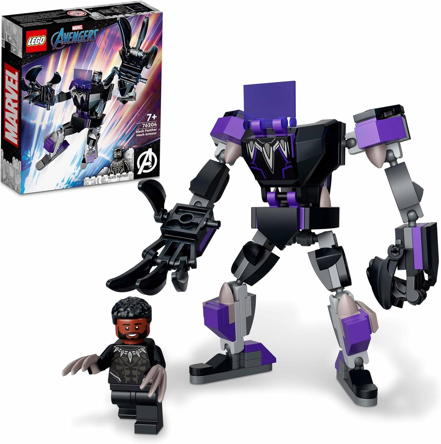 Lego Marvel Black Panther Mech Armour 76204