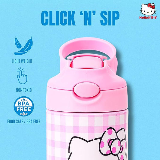 Sanrio Hello Kitty Kawaii Kitty Stainless Steel Water Bottle - Marah Kids