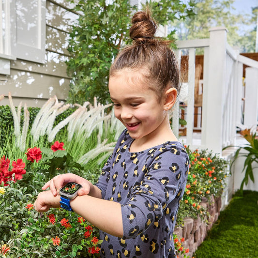 VTech Kidizoom Smartwatch DX4 Blue | Camera, Games & Voice 3+ - Marah Kids