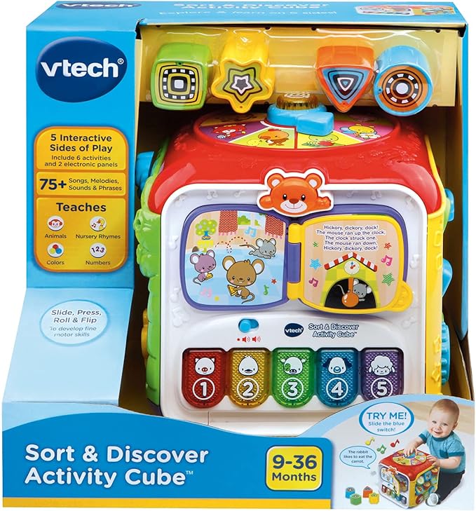 Vtech SORT & DISCOVER ACTIVITY CUBE - Marah Kids