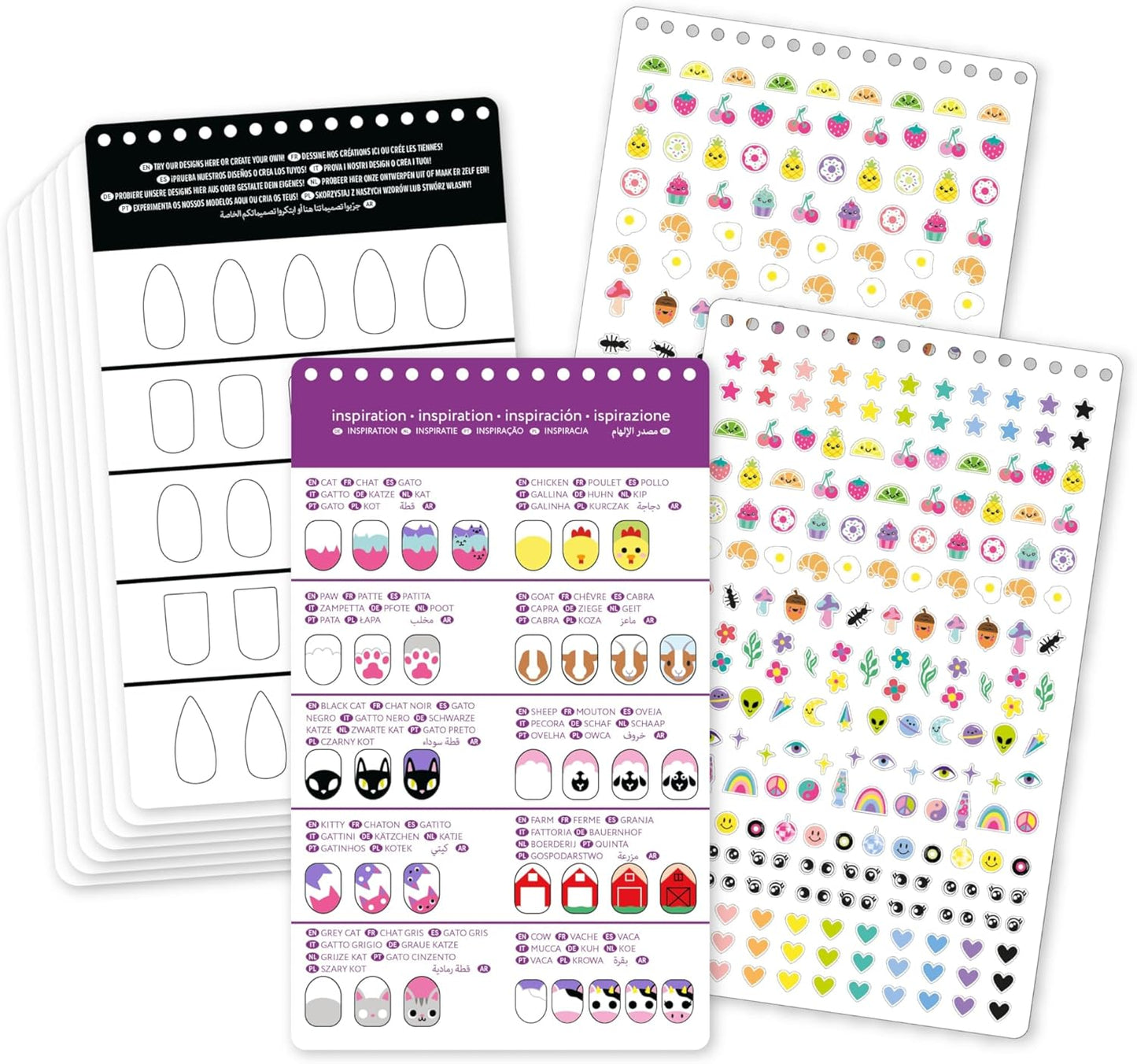 Crayola Nail Design Creative Portfolio Set - Marah Kids