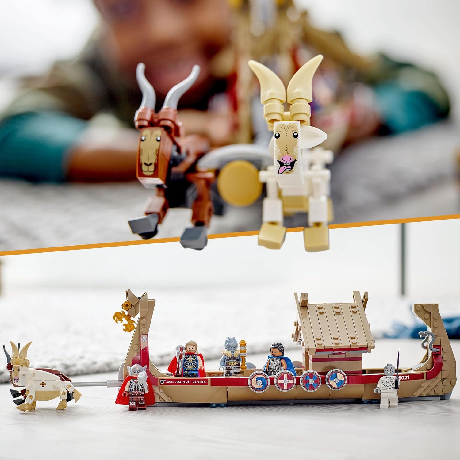 Lego 76208 Marvel The Goat Boat Buildable Thor - Marah Kids