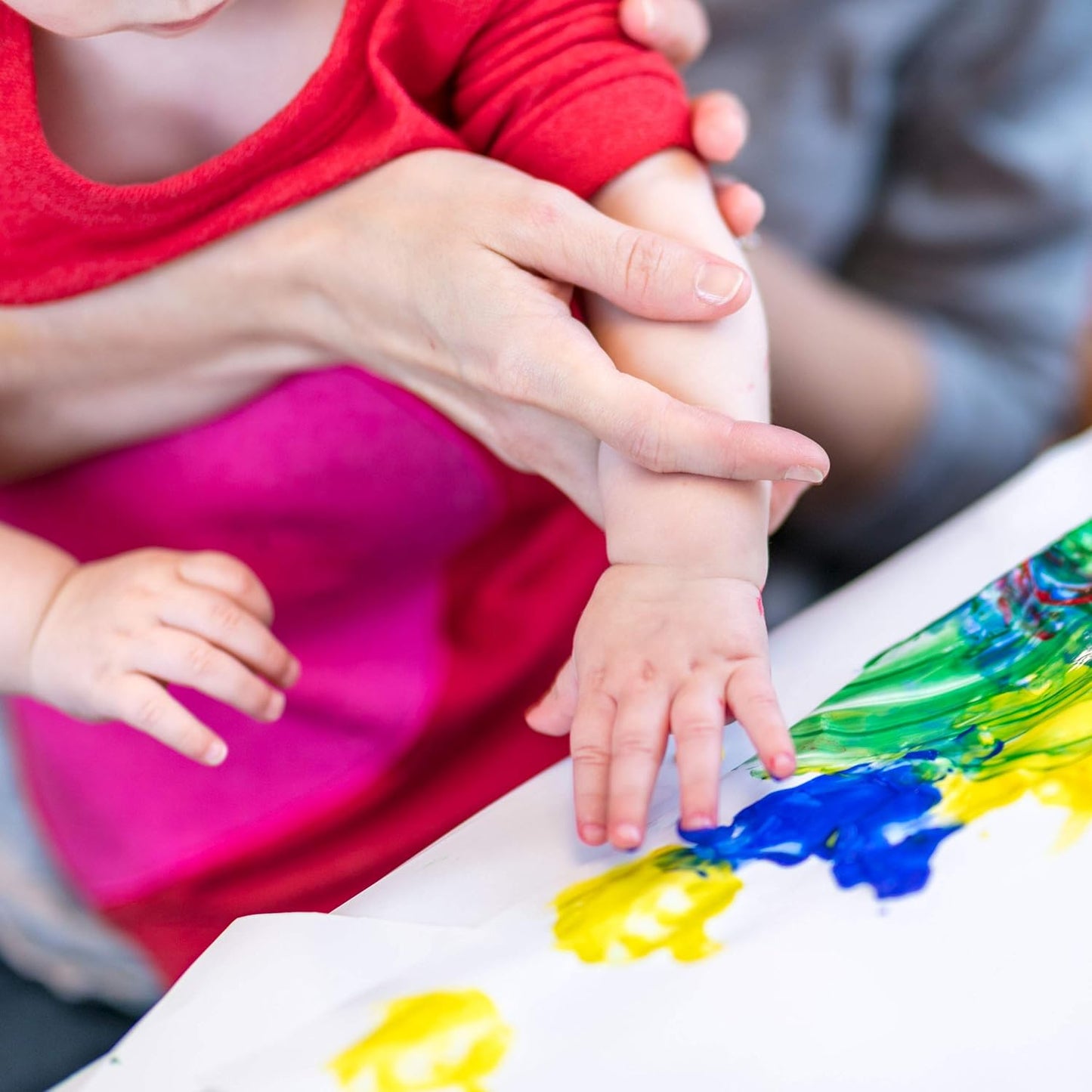 Crayola My First Crayola Washable Fingerpaint Kit, Stage 1 - Marah Kids