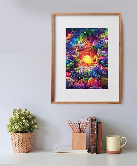 CLEMENTONI PUZZLE PSYCHEDELIC COLORBOOM 500PC - Marah Kids