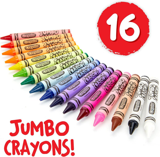 Crayola 16ct Crayons - Marah Kids