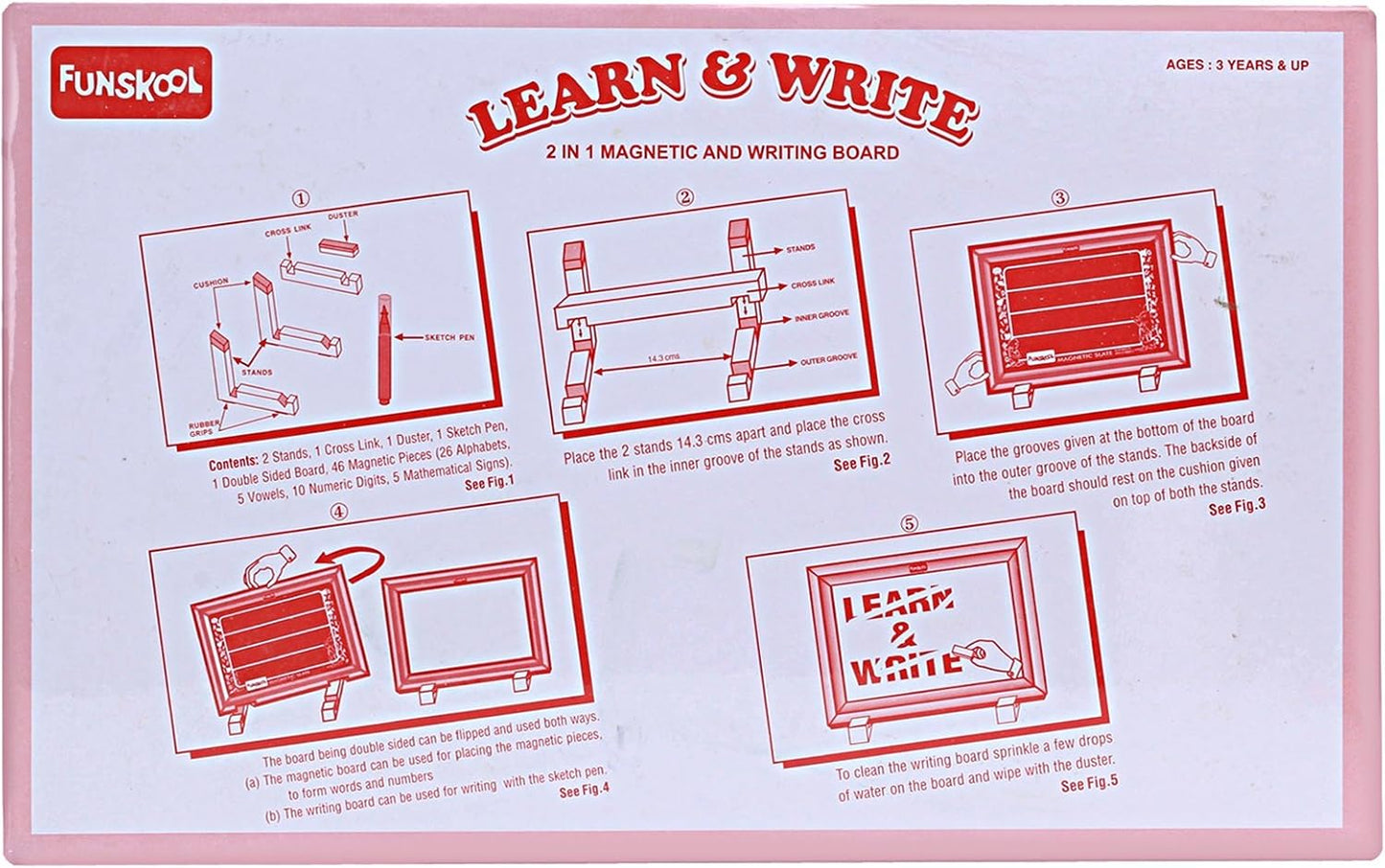Funskool - LEARN & WRITE BOARD - Marah Kids