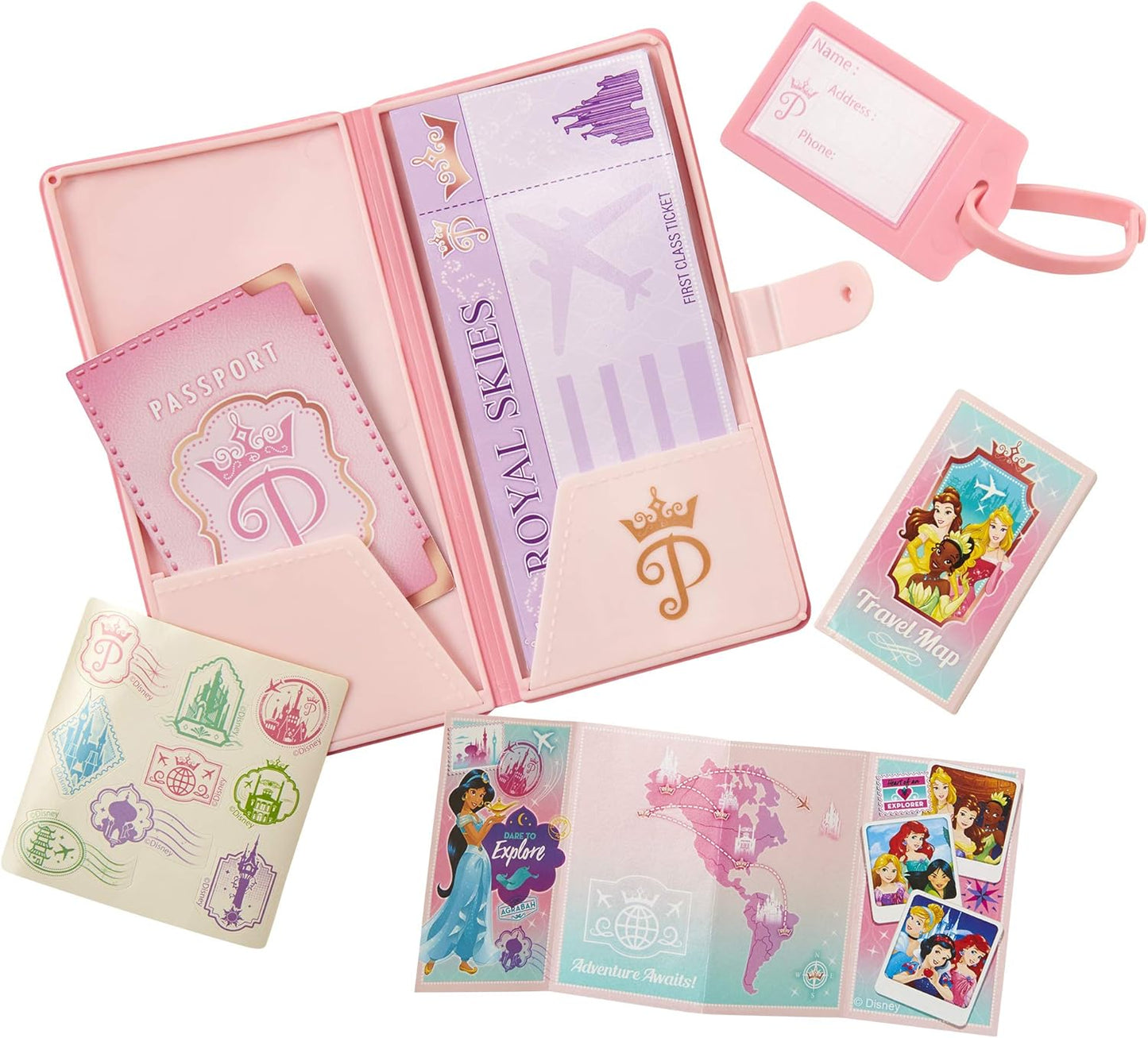 Disney Princess Style Suitcase Travel Set