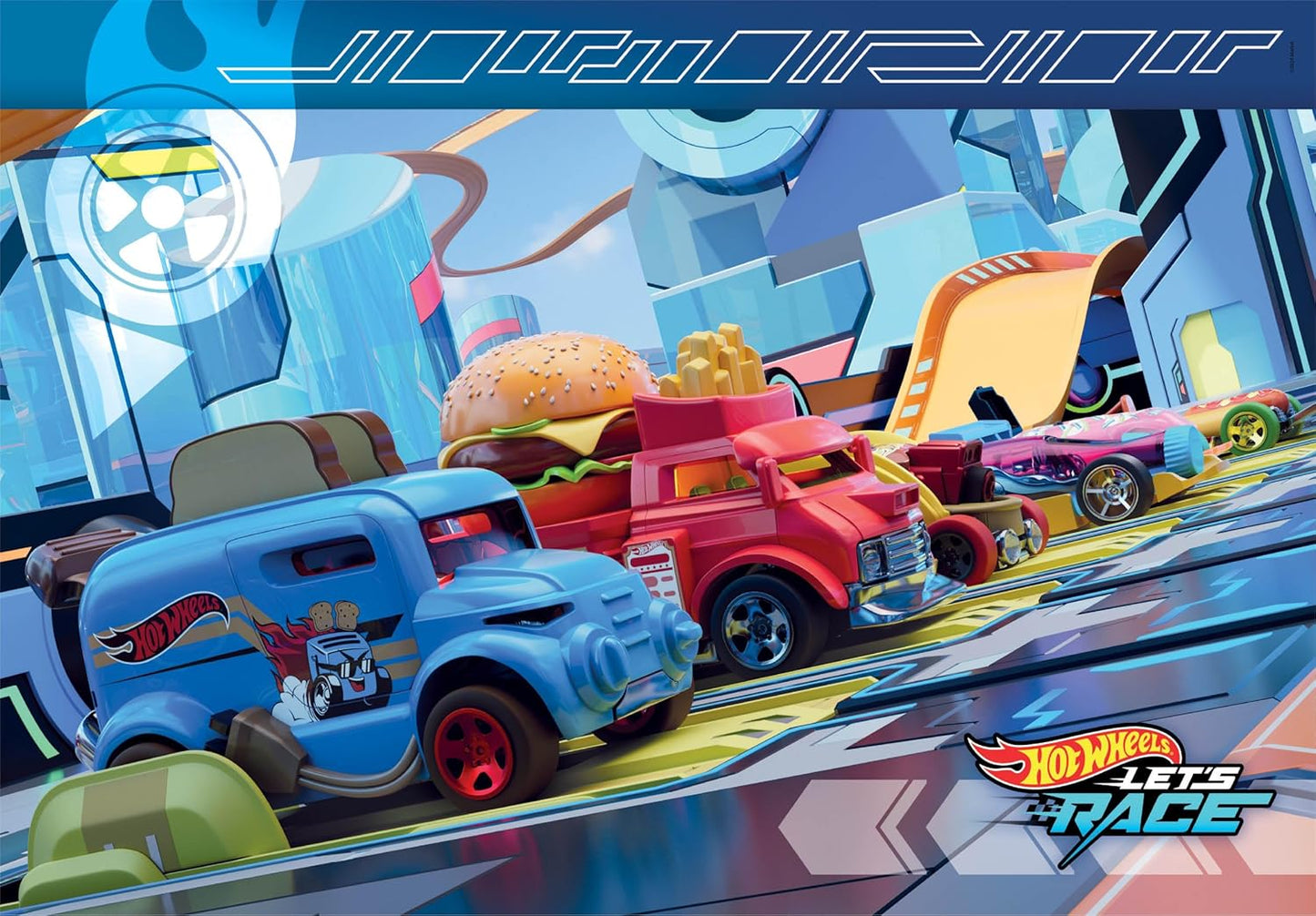 CLEMENTONI Puzzle Hotwheels Racing 2X60pcs - Marah Kids