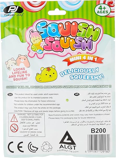 Power Joy Squish Squish Animal Mini 4in1 - Marah Kids