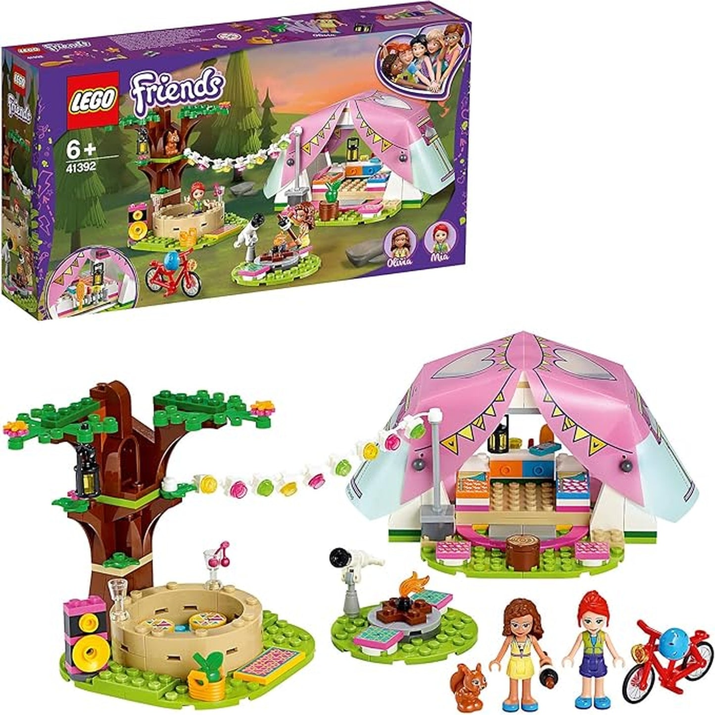 Lego Friends Nature Glamping Outdoor Adventure Playset - Marah Kids