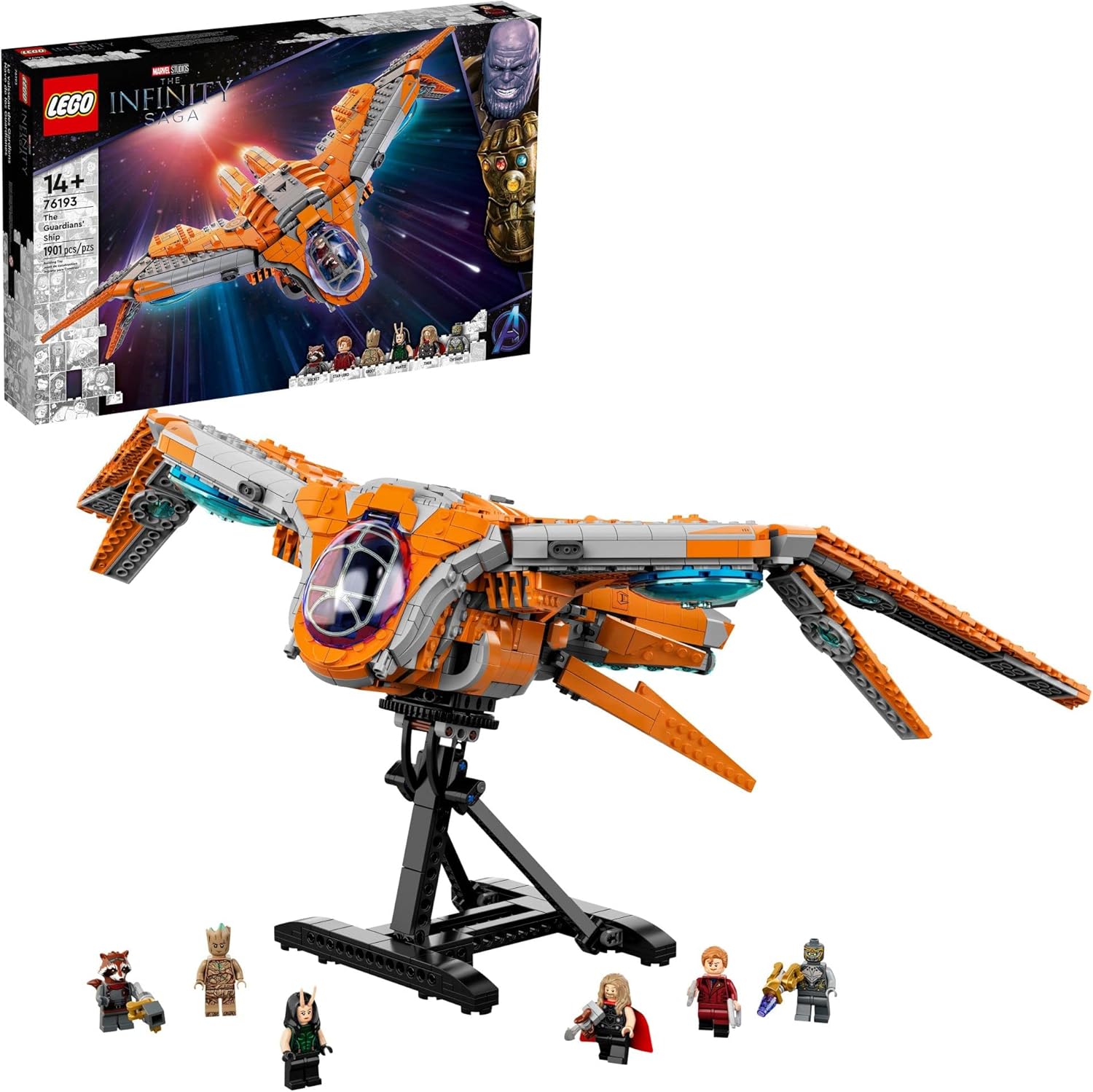 Lego Marvel The Guardians’ Ship 76193 Space Battleship - Marah Kids