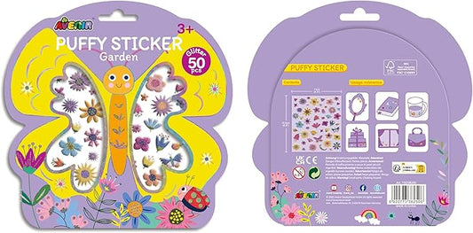 Avenir - Puffy Sticker Garden Multicolor | activity for kids | Perfect work of art to keep for room decoration or to give as a gift | ages 3+ - Marah Kids