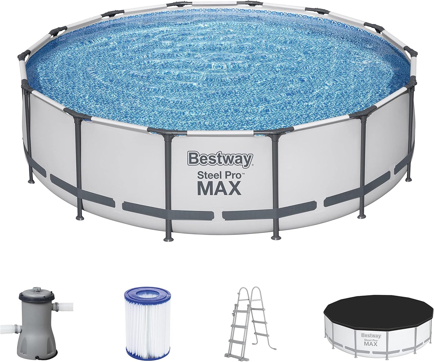 BWAGP BESTWAY POOLSET STEELPRO MAX 427X107 - Marah Kids