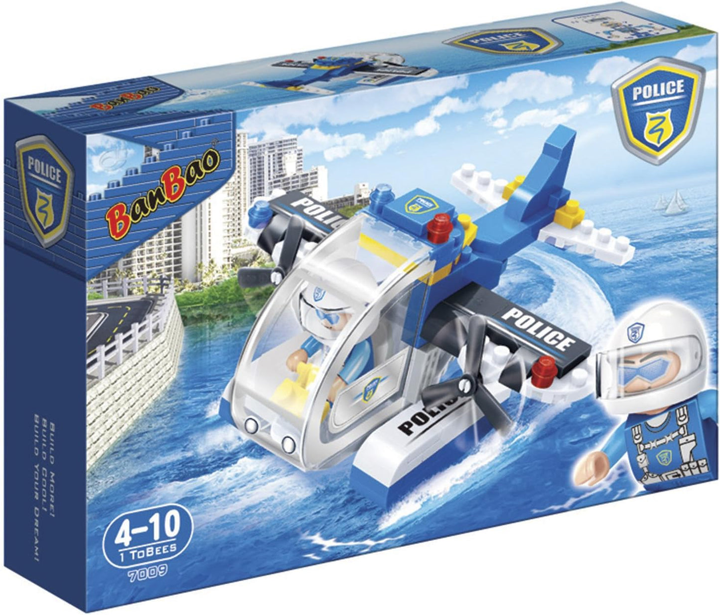 Banbao Police Series 112Pcs 7009 - Marah Kids