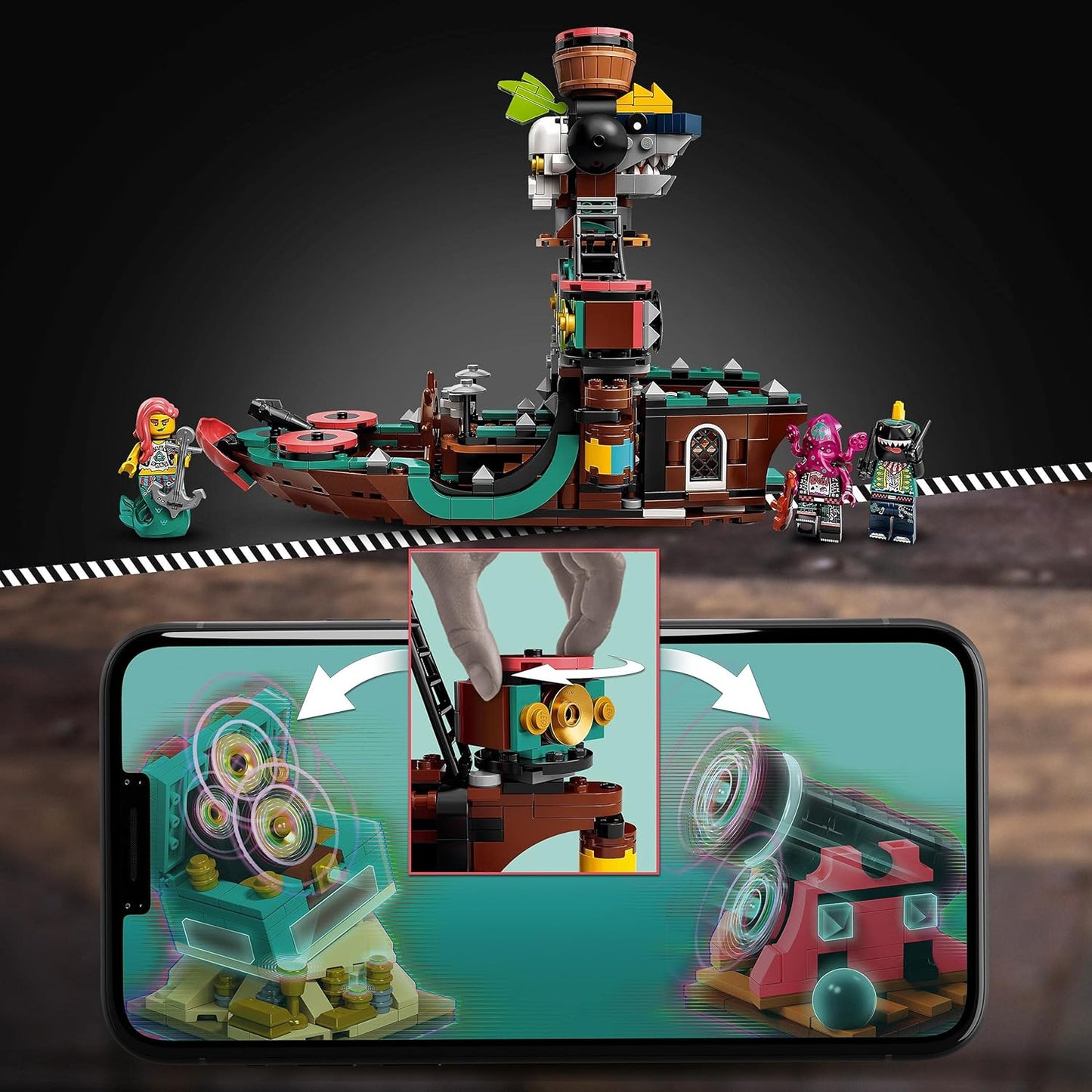 LEGO 43114 VIDIYO Punk Pirate Ship Beatbox Music Video Maker