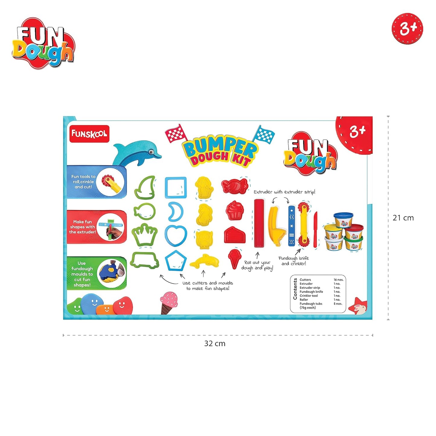 Funskool Bumper Dough Kit - Marah Kids
