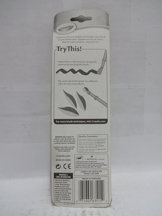 Crayola Art and Craft Brush Set 4 ct. - Marah Kids