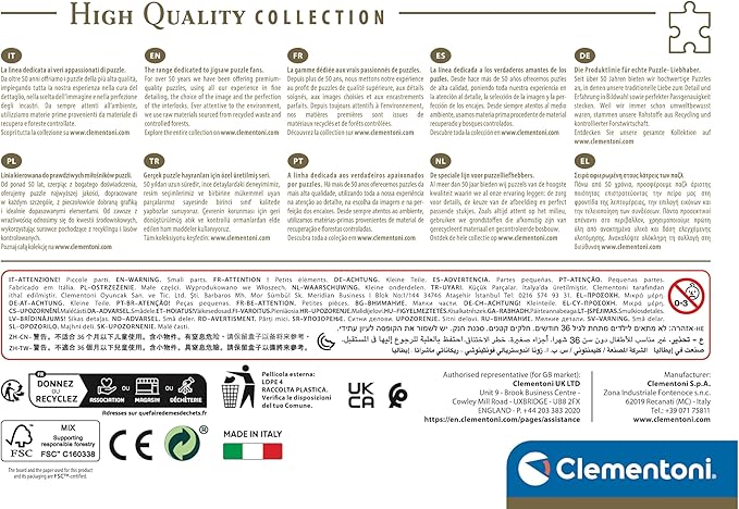 CLEMENTONI PUZZLE HQC MARVEL+POSTER 500PCS - Marah Kids