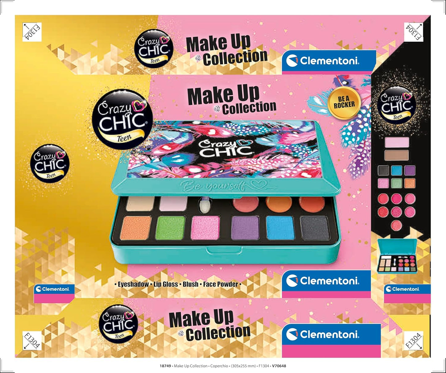 CLEMENTONI Crazychic Be Yourself - Bear - Marah Kids
