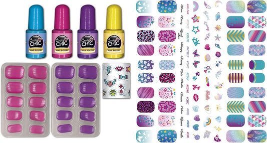CLEMENTONI Crazychic Shiny Nails - Marah Kids