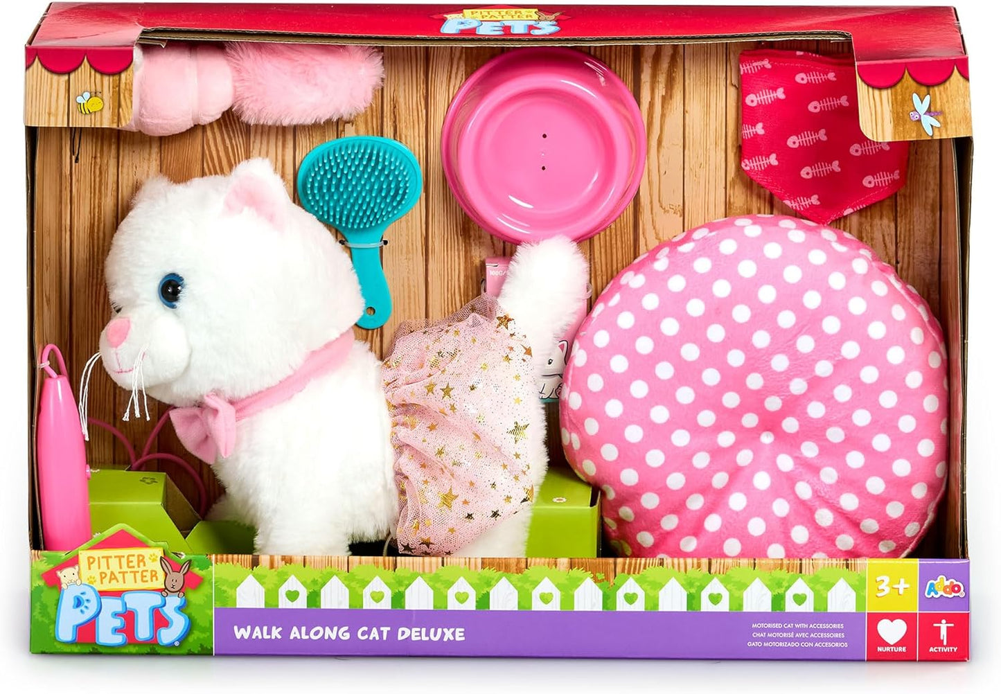 Addo Pitter Patter Pets Walk Along Cat Dlx - Marah Kids