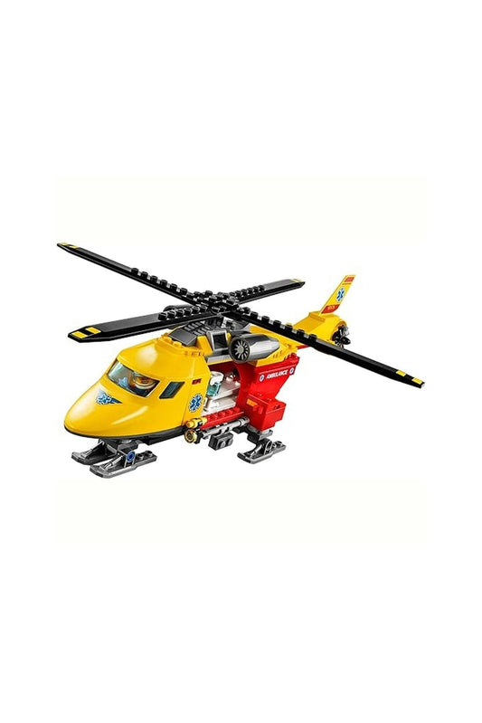 Lego City Ambulance Helicopter Building Blocks - Marah Kids
