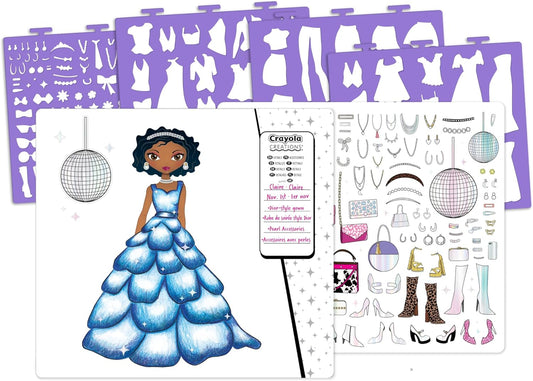 Crayola Creations Glam Fashion Design Set - Marah Kids