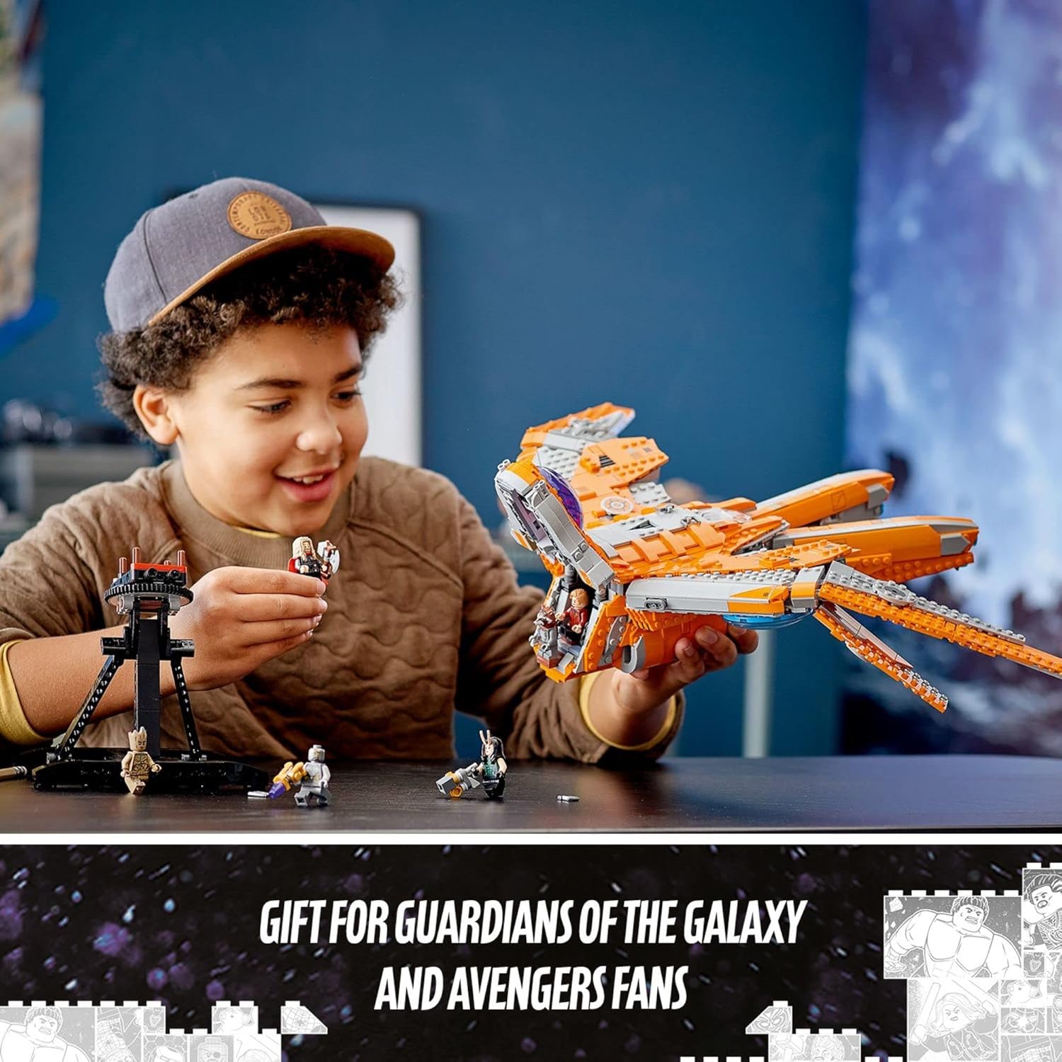 Lego Marvel The Guardians’ Ship 76193 Space Battleship - Marah Kids