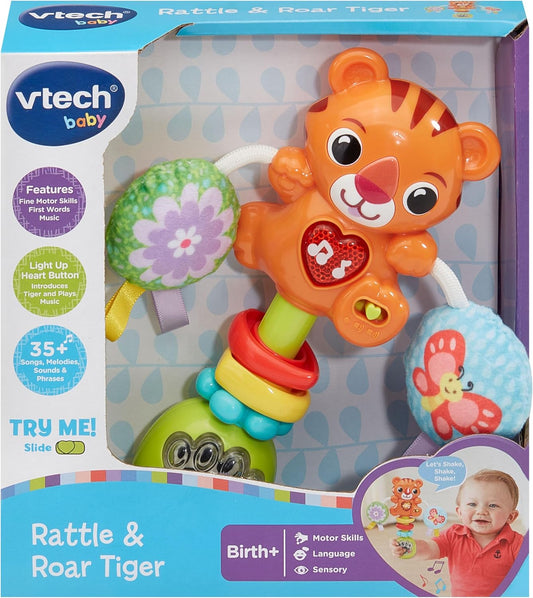 VTech Rattle & Roar Tiger – Baby Rattle Toy - Marah Kids