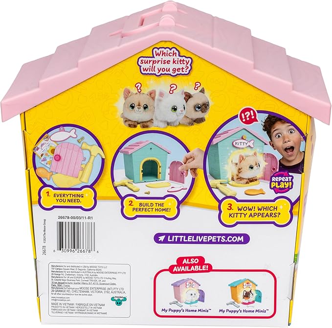 MOOSE LITTLE LIVE MINI PLAYSET - Marah Kids