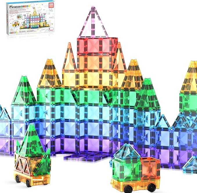 PICASSO MAG. MINI DIAMND CHAR+TRUCK 120P - Marah Kids