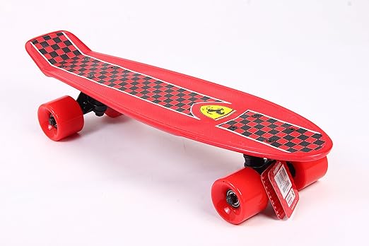 Farrari Skate Board Deck 22"X6" - Orange - Marah Kids