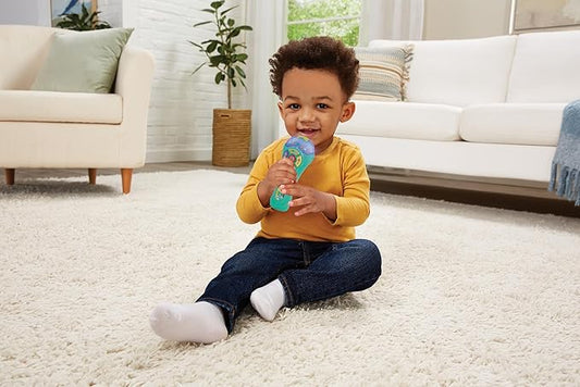 Vtech - Sing - Song Microphone - Multicolour | It has four animal buttons to introduce the animals, their sounds, and their numbers. | suitable ages 12m + up - Marah Kids
