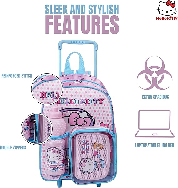SANRIO HELLO KITTY POP TROLLEY SET 13" - Marah Kids