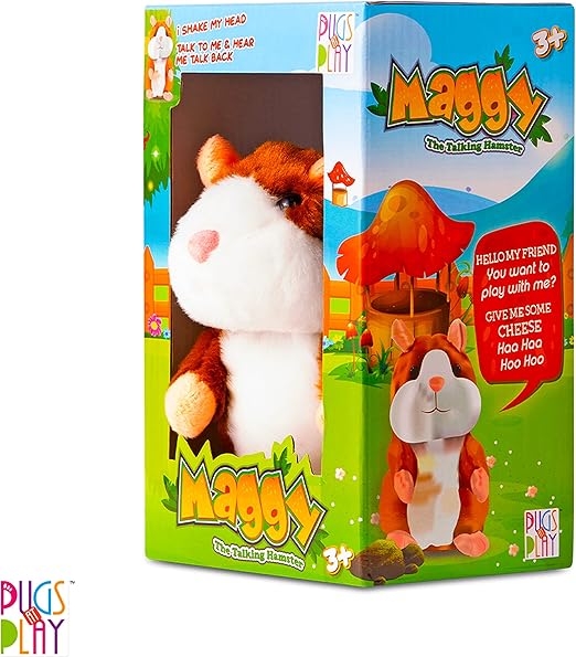 PUGS AT PLAY TALKING MAGGY 7" B/O - Marah Kids