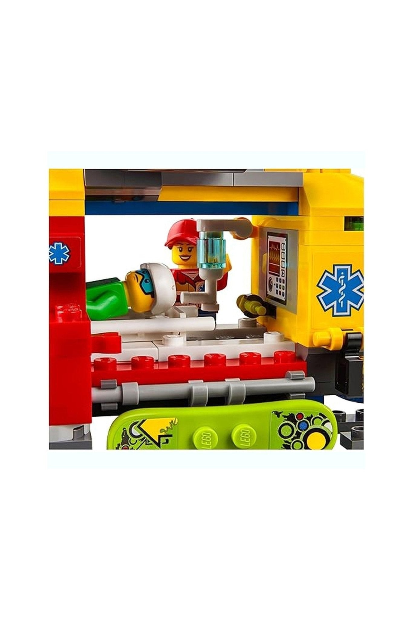 Lego City Ambulance Helicopter Building Blocks - Marah Kids