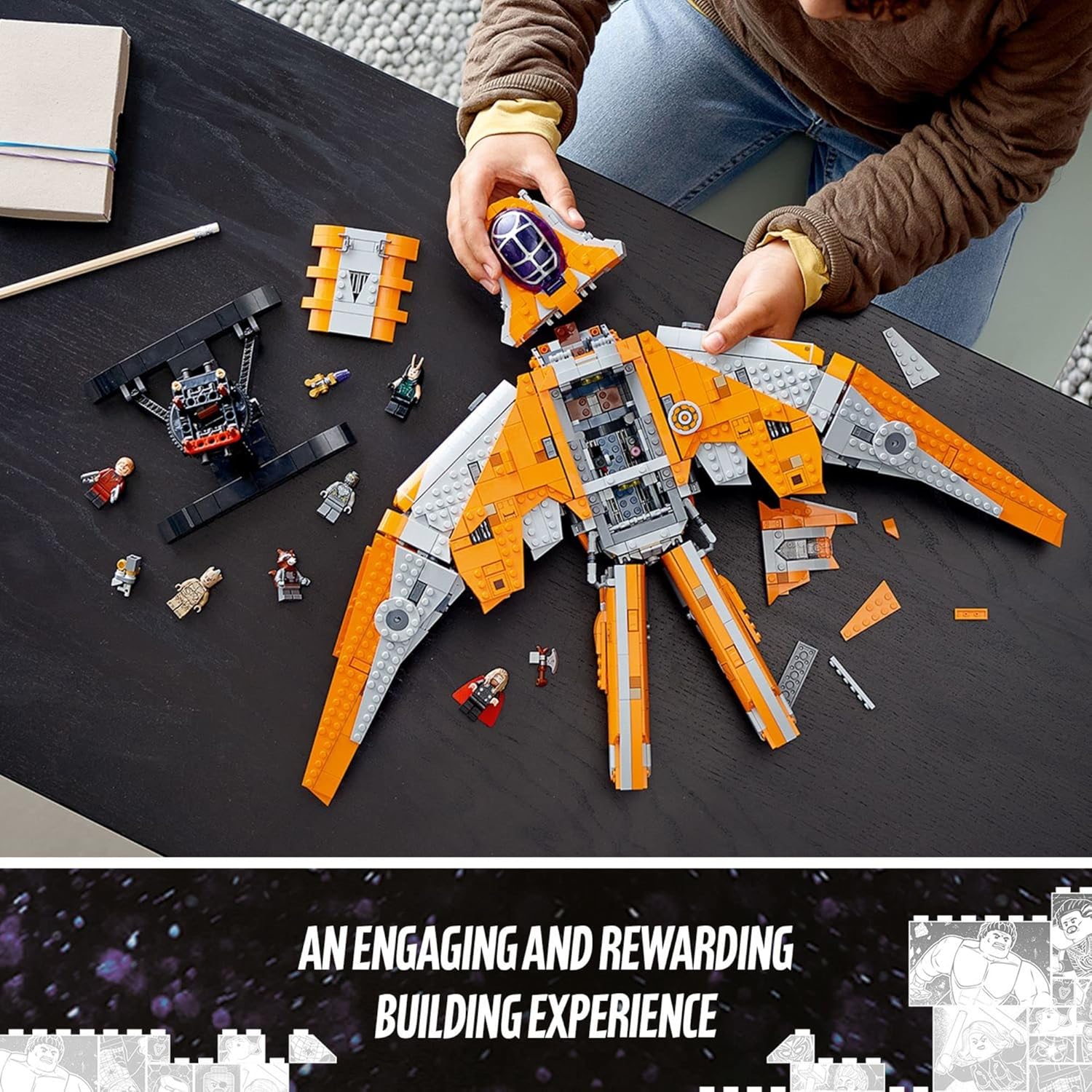 Lego Marvel The Guardians’ Ship 76193 Space Battleship - Marah Kids