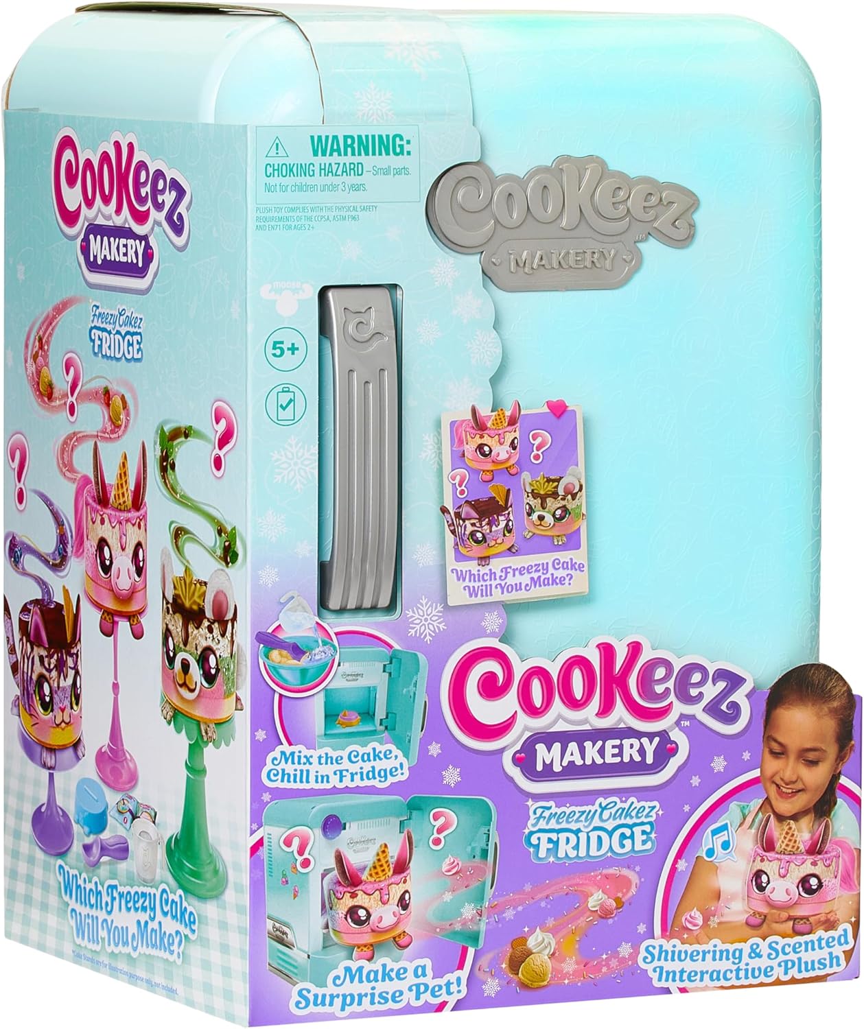 Cookeez Makery Freezy Cakez Fridge Battery Operated - Marah Kids