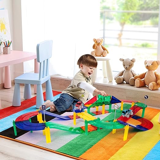 PICASSO MAGNETIC RACE TRACK 50PCS - Marah Kids