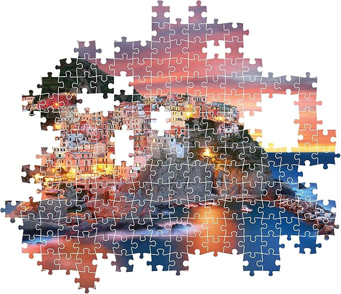 CLEMENTONI PUZZLE HQC MANAROLA+POSTER 1000PCS - Marah Kids