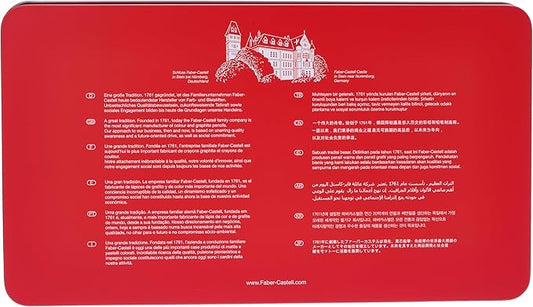 FABER - CASTELL CLASSIC COLOUR PENCILS 60 COLOUR SKETCH SET FT - Marah Kids