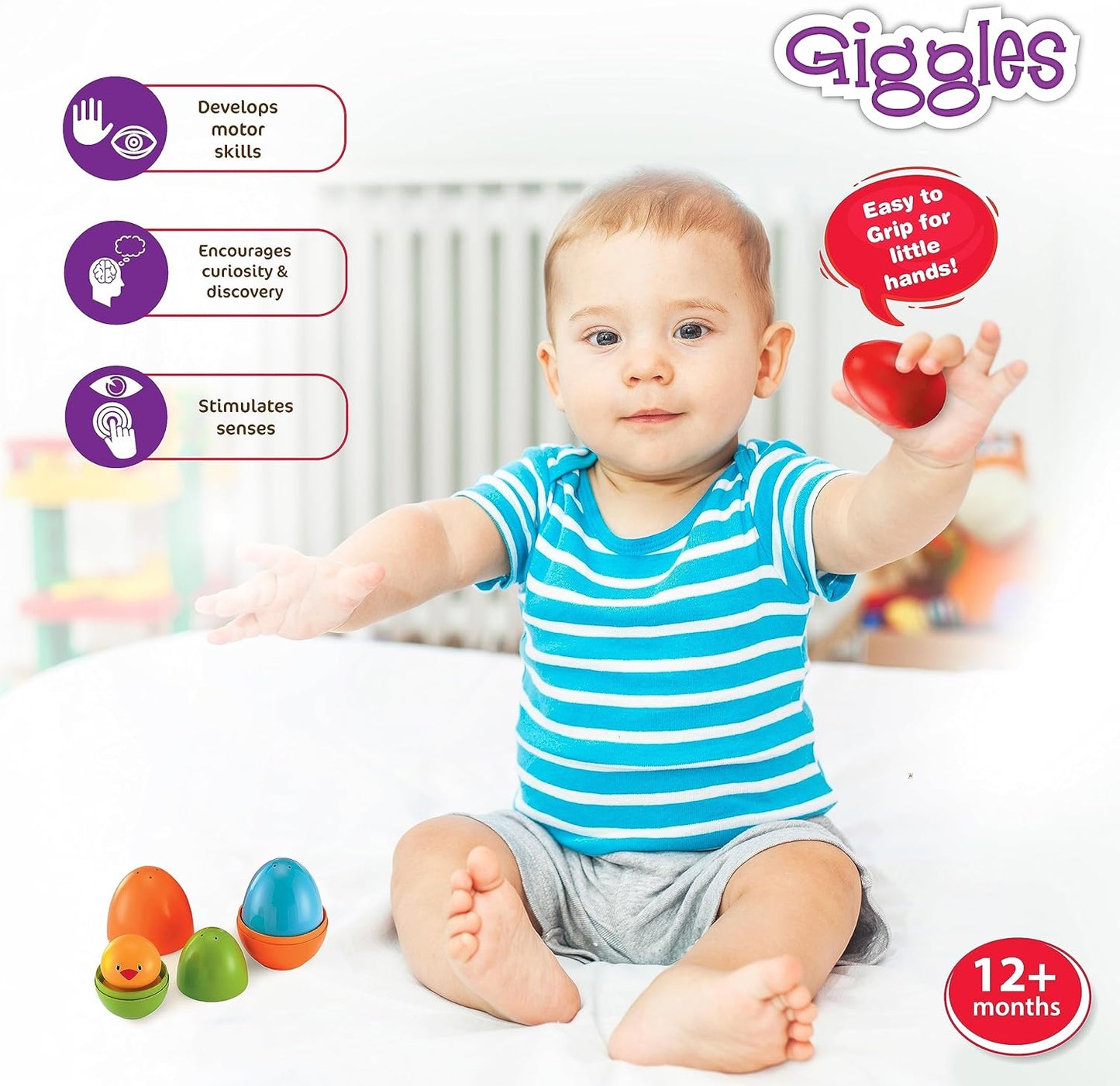 Funskool - NESTING EGGS - Marah Kids