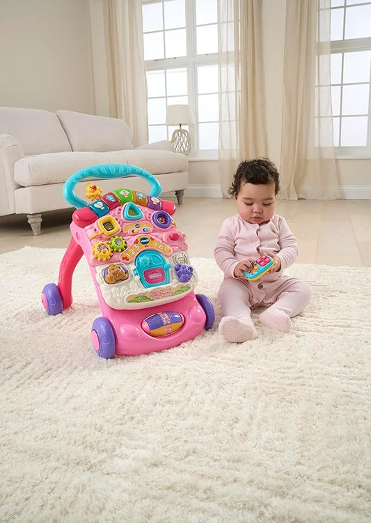 Vtech - FIRST STEPS BABY WALKER (PINK) - Marah Kids