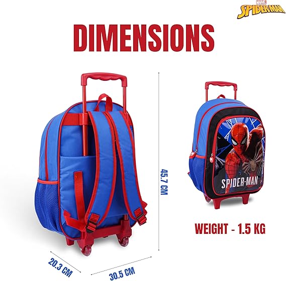 MARVEL GAMING SPIDER - MAN 3IN1 TROLLEY BOX SET 18" - Marah Kids