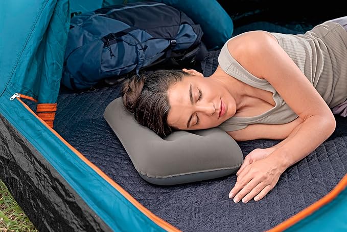 BESTWAY FLOCKED AIR PILLOW 42X26X10