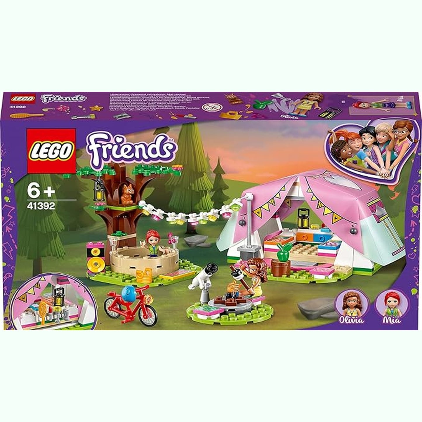 Lego Friends Nature Glamping Outdoor Adventure Playset - Marah Kids