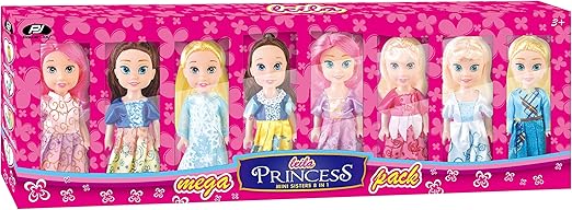 Power Joy Leila Princess Mini Sisters 8 in 1 - Marah Kids