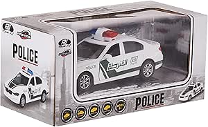 Power Joy 1/24 Scale Vroom Vroom Die Cast Police, GT - C8413 - Marah Kids